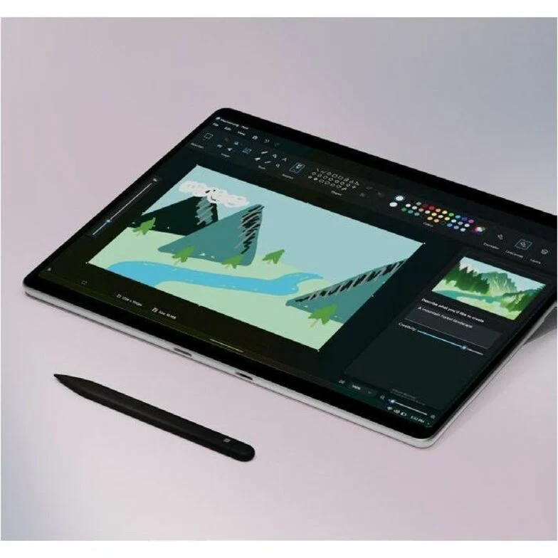 Tablette PC Microsoft Surface Pro 11 Copilot+ - 13" - Technologie vPro - 32 Go - SSD 512 Go - Windows 11 Pro - Platinum EP2-20179
