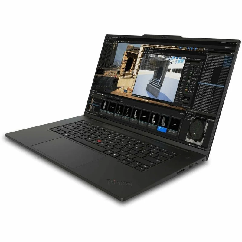 Ordinateur portable Lenovo ThinkPad P1 Gen 7 21KV000XCA 16" avec écran tactile - WQUXGA - Intel Core Ultra 9 185H - Technologie vPro - Plateforme Intel Evo - 32 Go - SSD 1 To - Clavier français - Noir 21KV000XCA