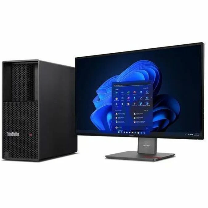 Station de travail Lenovo ThinkStation P3 Gen 2 30HT007XUS - 1 x Intel Core Ultra 7 265 - Technologie vPro - 32 Go - SSD 1 To - Tour 30HT007XUS