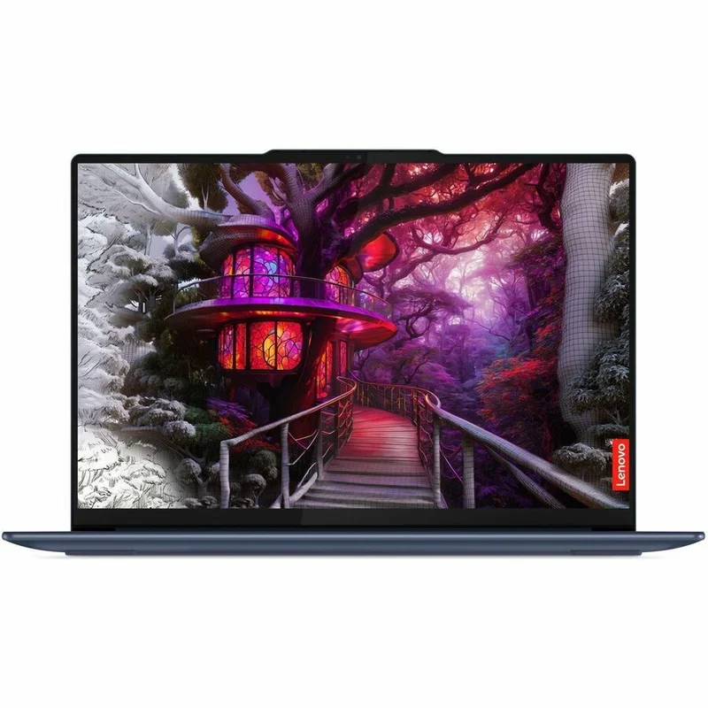 Ordinateur portable Lenovo Yoga Slim 7 14Q8X9 83ED0002CF 14.5" avec écran tactile Copilot+ - 3K - Qualcomm Snapdragon X Elite X1E-78-100 - 16 Go - SSD 512 Go - Clavier français et anglais - Bleu cosmique 83ED0002CF