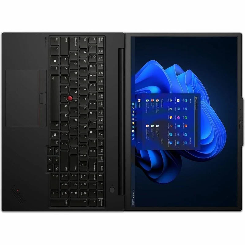 Ordinateur portable Lenovo ThinkPad P16s Gen 3 21KS001MCA 16" - WUXGA - Intel Core Ultra 7 155H - 16 Go - SSD 512 Go - Clavier français - Noir 21KS001MCA