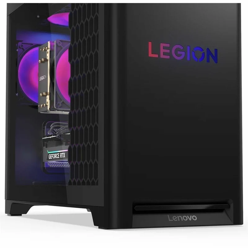 Ordinateur de bureau gaming Lenovo Legion T5 30AGB10 90YJ0015US - AMD Ryzen 7 7700X - 32 Go - SSD 1 To - Tour - Noir Eclipse 90YJ0015US