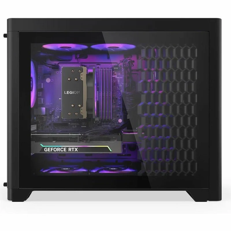 Ordinateur de bureau gaming Lenovo Legion T5 30AGB10 90YJ0015US - AMD Ryzen 7 7700X - 32 Go - SSD 1 To - Tour - Noir Eclipse 90YJ0015US