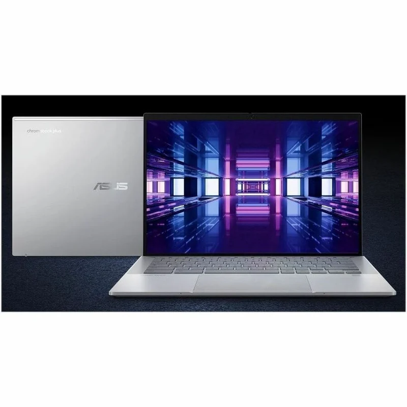 Asus ExpertBook CB54 Chromebook Plus CB5403 CB5403CMA-C5ENT-CA Chromebook tactile 14" - WQXGA - Intel Core Ultra 5 115U - 16 Go - SSD 512 Go - Argent brouillard CB5403CMA-C5ENT-CA