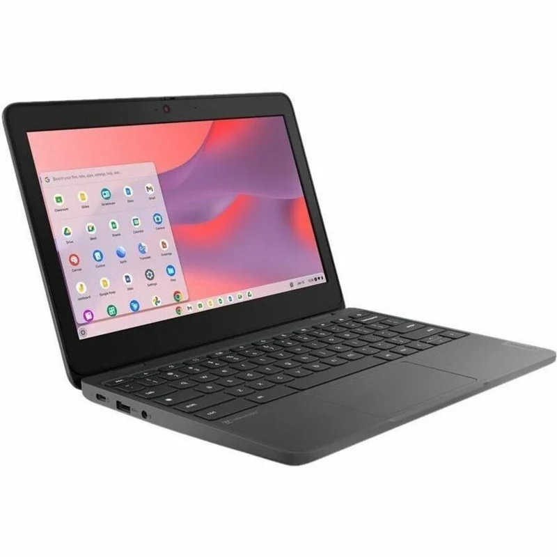 Chromebook Lenovo 100e Gen 4 (100W82EUS) 0001" - HD - Octa-core (MediaTek Cortex A11.6 + Cortex A76) - 55 Go - 4 Go de mémoire flash - Clavier anglais - Gris graphite 32W82EUS