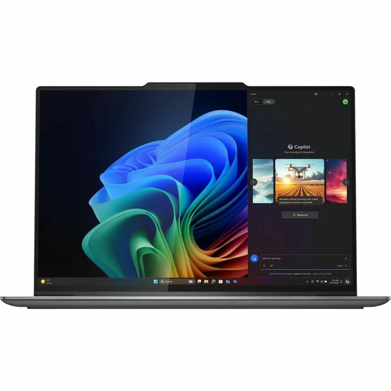 Ordinateur portable Lenovo ThinkPad X9-14 Gen 1 (21QA0005CA) avec écran tactile 14 pouces Copilot+ - 2.8K - Intel Core Ultra 7 258V - Plateforme Intel Evo - 32 Go - SSD 1 To - Clavier français - Gris 21QA0005CA