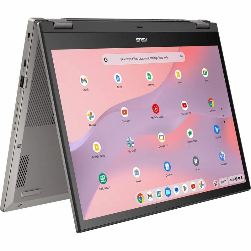 Asus Chromebook CB34 Flip CX3401 CB3401FBA-C58256T-CA Chromebook 14 en 2 convertible 1 pouces à écran tactile - WUXGA - Intel Core i5 12e génération i5-1235U - 8 Go - SSD 256 Go - Zinc CB3401FBA-C58256T-CA