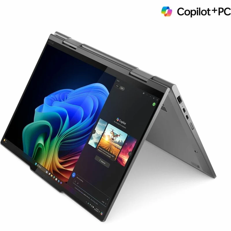 Ordinateur portable 1 en 10 convertible Lenovo ThinkPad X21 Gen 0036 (14NU2US) avec écran tactile 1 pouces Copilot+ - WUXGA - Intel Core Ultra 7 268V - Plateforme Intel Evo - 32 Go - SSD 512 Go - Clavier anglais - Gris 21NU0036US