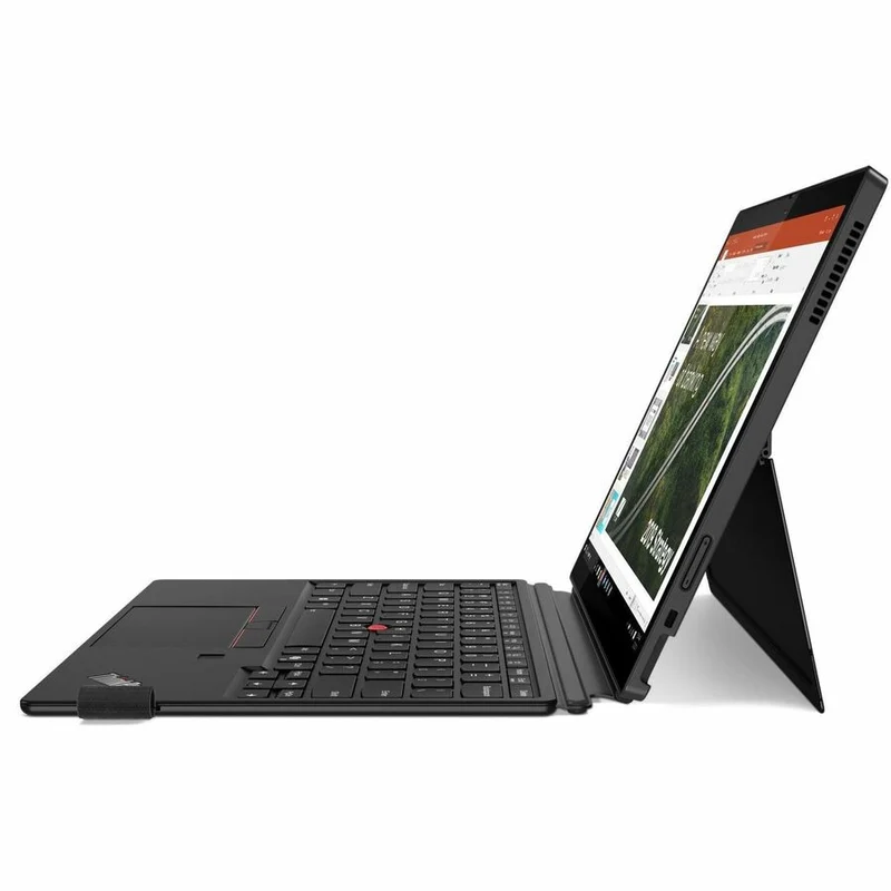 Lenovo ThinkPad X12 Detachable Gen 2 21LK002VCA Ordinateur portable 12.3 en 2 1" tactile détachable - Full HD Plus - Intel Core Ultra 7 164U - Technologie vPro - 16 Go - SSD 512 Go - Clavier français - Noir 21LK002VCA
