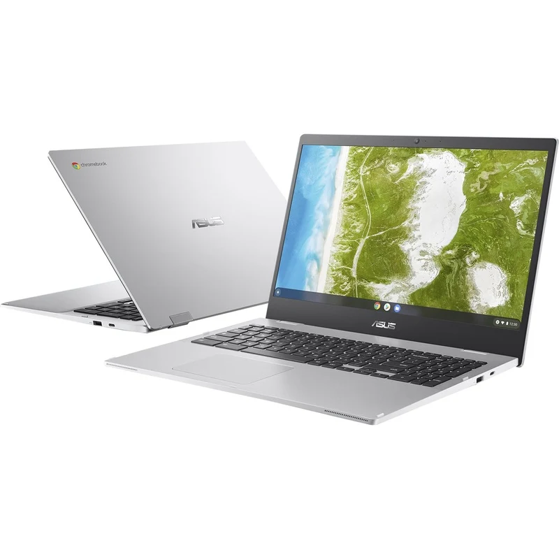 Asus Chromebook CX1500 CX1500CKA-DB01-CB Chromebook 15.6" - Full HD - Intel Celeron N4500 - 4 Go - 64 Go de mémoire flash - Argent transparent CX1500CKA-DB01-CB