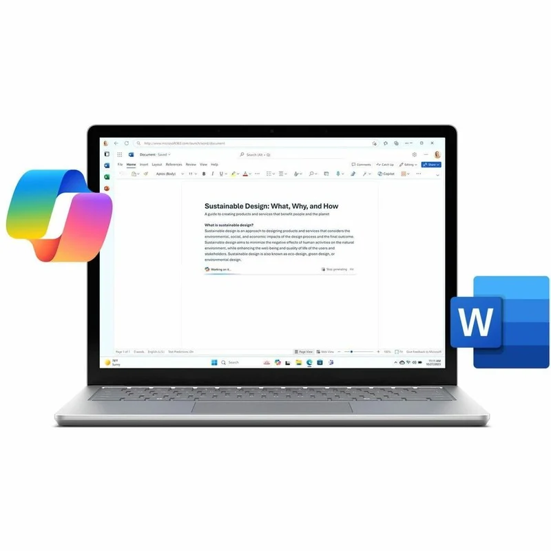 Ordinateur portable Microsoft Surface Laptop 6 13.5" avec écran tactile - Intel Core Ultra 5 - 16 Go - SSD 256 Go - Clavier anglais et français - Platinum EP2-34451