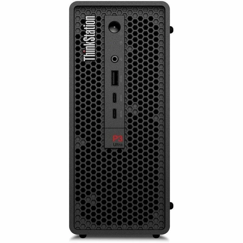 Station de travail Lenovo ThinkStation P3 Ultra Gen 2 30J50032CA - 1 x Intel Core Ultra 7 2e génération 265 - Technologie vPro - 32 Go - SSD 512 Go - Compact - Noir 30J50032CA