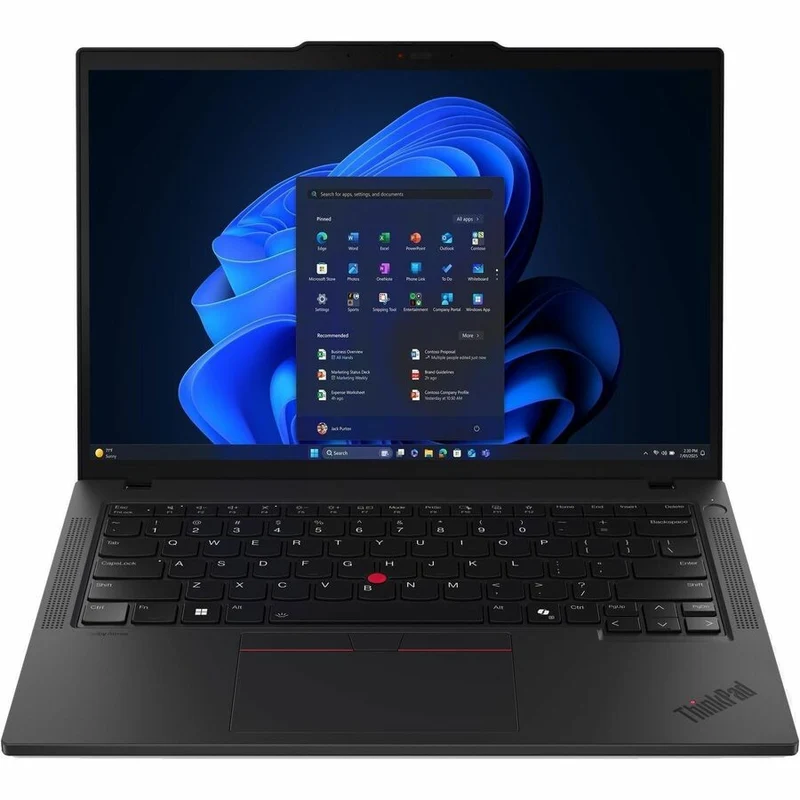 Ordinateur portable Lenovo ThinkPad T14 Gen 6 21QC006PCA 14" avec écran tactile - WUXGA - Intel Core Ultra 5 235U - 32 Go - SSD 512 Go - Clavier français canadien - Noir 21QC006PCA