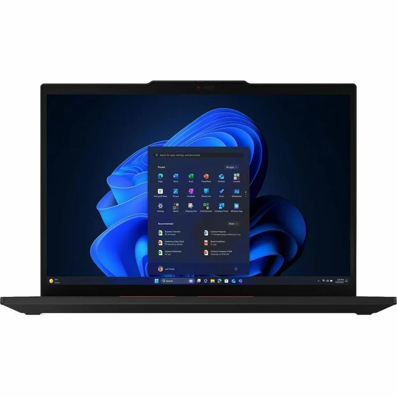 Ordinateur portable Lenovo ThinkPad T14 Gen 6 21QC006PCA 14" avec écran tactile - WUXGA - Intel Core Ultra 5 235U - 32 Go - SSD 512 Go - Clavier français canadien - Noir 21QC006PCA