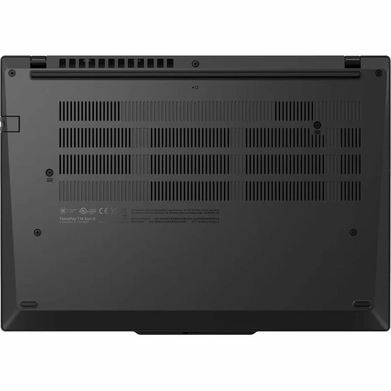 Ordinateur portable Lenovo ThinkPad T14 Gen 6 21QC006PCA 14" avec écran tactile - WUXGA - Intel Core Ultra 5 235U - 32 Go - SSD 512 Go - Clavier français canadien - Noir 21QC006PCA
