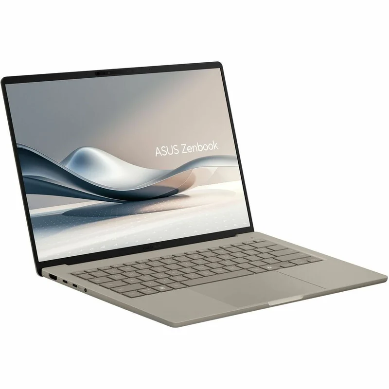 Ordinateur portable Asus Zenbook A14 UX3407 UX3407QA-DS52-CA 14" Copilot+ - WUXGA - Qualcomm Snapdragon X X1-26-100 - 16 Go - SSD 512 Go - Clavier anglais - Beige Zabriskie UX3407QA-DS52-CA