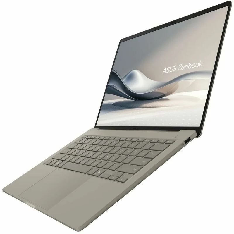 Ordinateur portable Asus Zenbook A14 UX3407 UX3407QA-DS52-CA 14" Copilot+ - WUXGA - Qualcomm Snapdragon X X1-26-100 - 16 Go - SSD 512 Go - Clavier anglais - Beige Zabriskie UX3407QA-DS52-CA