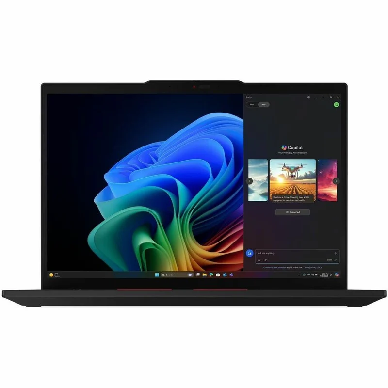 Ordinateur portable Lenovo ThinkPad T14 Gen 6 (21QG0006CA) avec écran tactile 14 pouces Copilot+ - WUXGA - Intel Core Ultra 5 228V - 32 Go - SSD 512 Go - Clavier français canadien - Noir 21QG0006CA