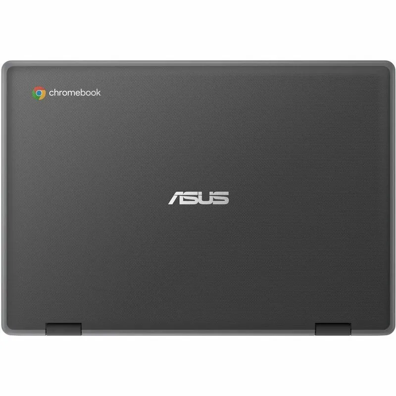 Asus Chromebook Flip CR1 CR1100 CR1100FKA-QC1-CB Chromebook 11.6 en 2 robuste et convertible avec écran tactile 1 pouces - HD - Intel Celeron N4500 - 4 Go - 32 Go de mémoire flash - Gris foncé CR1100FKA-QC1-CB