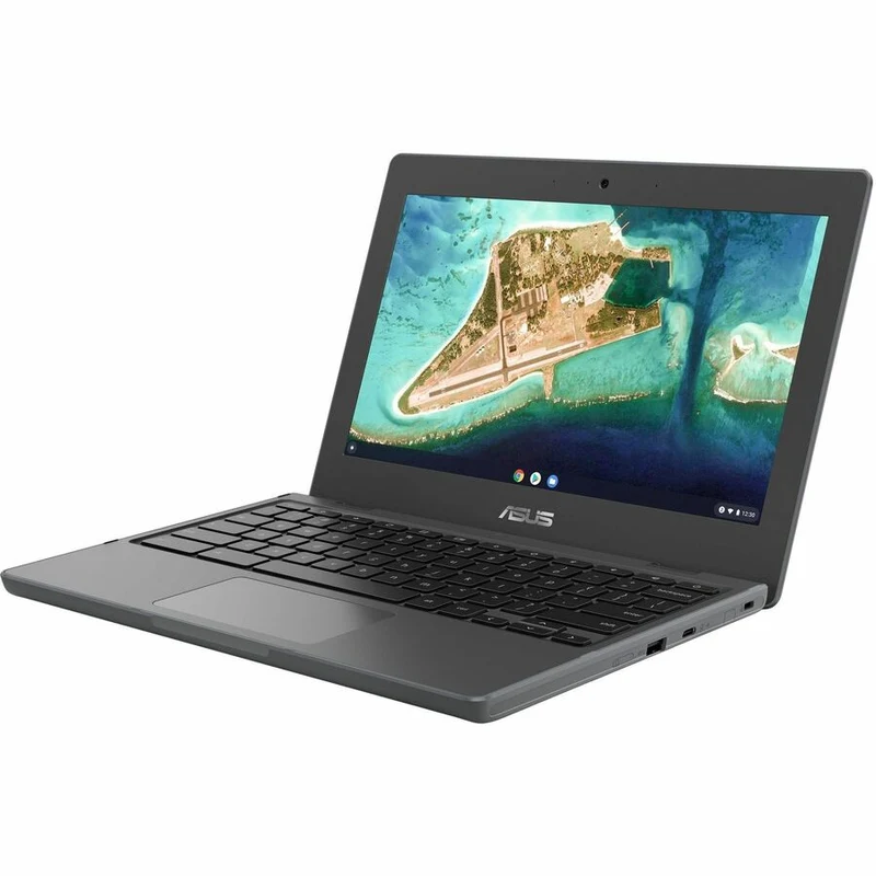 Asus Chromebook Flip CR1 CR1100 CR1100FKA-QC1-CB Chromebook 11.6 en 2 robuste et convertible avec écran tactile 1 pouces - HD - Intel Celeron N4500 - 4 Go - 32 Go de mémoire flash - Gris foncé CR1100FKA-QC1-CB