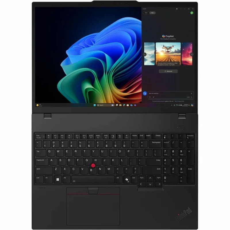 Ordinateur portable Lenovo ThinkPad T16 Gen 4 (21QN0045CA) 16" Copilot+ - WUXGA - AMD Ryzen AI 5 PRO 340 - 16 Go - SSD 256 Go - Clavier français canadien - Noir 21QN0045CA