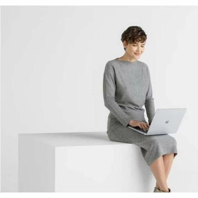 Ordinateur portable Microsoft Surface Laptop 6 13.5" avec écran tactile - Intel Core Ultra 5 - 16 Go - SSD 512 Go - Clavier anglais et français - Platinum EP2-34476