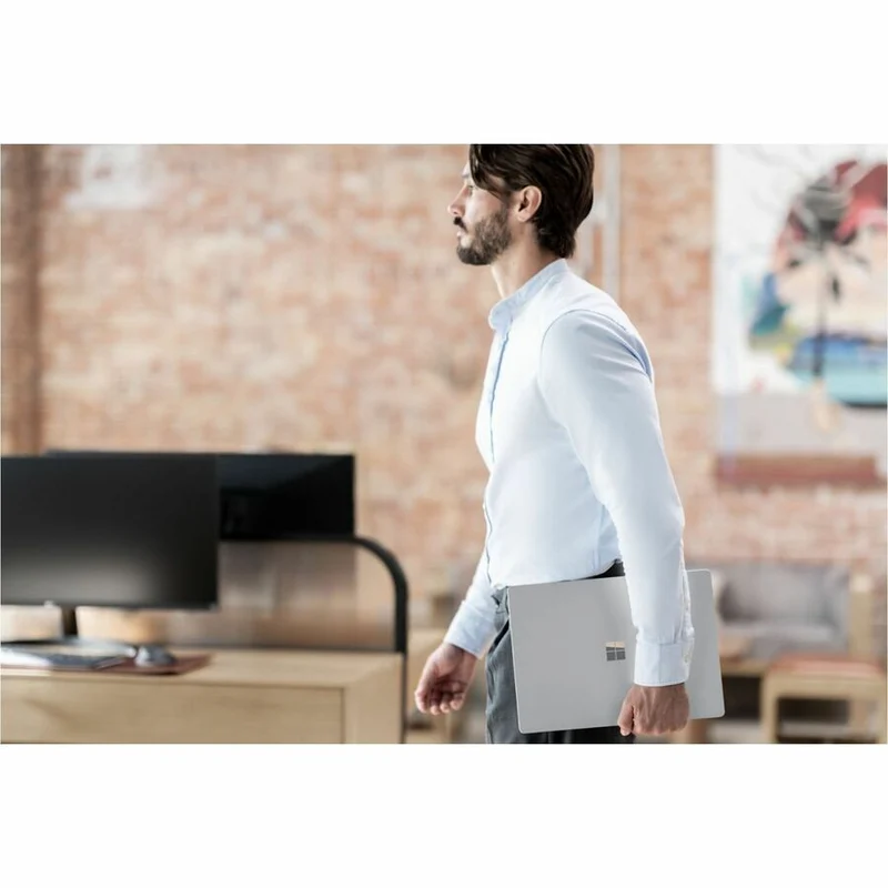 Ordinateur portable Microsoft Surface Laptop 6 13.5" avec écran tactile - Intel Core i5 - 32 Go - SSD 256 Go - Clavier anglais et français - Platinum EP2-34452