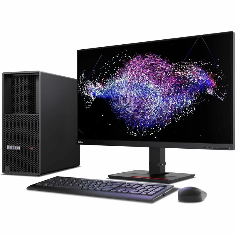 Station de travail Lenovo ThinkStation P3 Gen 2 30HT007WCA - 1 x Intel Core Ultra 7 265 - Technologie vPro - 32 Go - SSD 1 To - Tour 30HT007WCA
