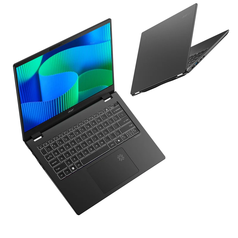Ordinateur portable Acer TravelMate P6 14 AI P614-54 TMP614-54-56PB 14" - WQXGA+ - Intel Core Ultra 5 226V - 16 Go - SSD 1 To - Clavier anglais - Noir NX.BJJAA.002