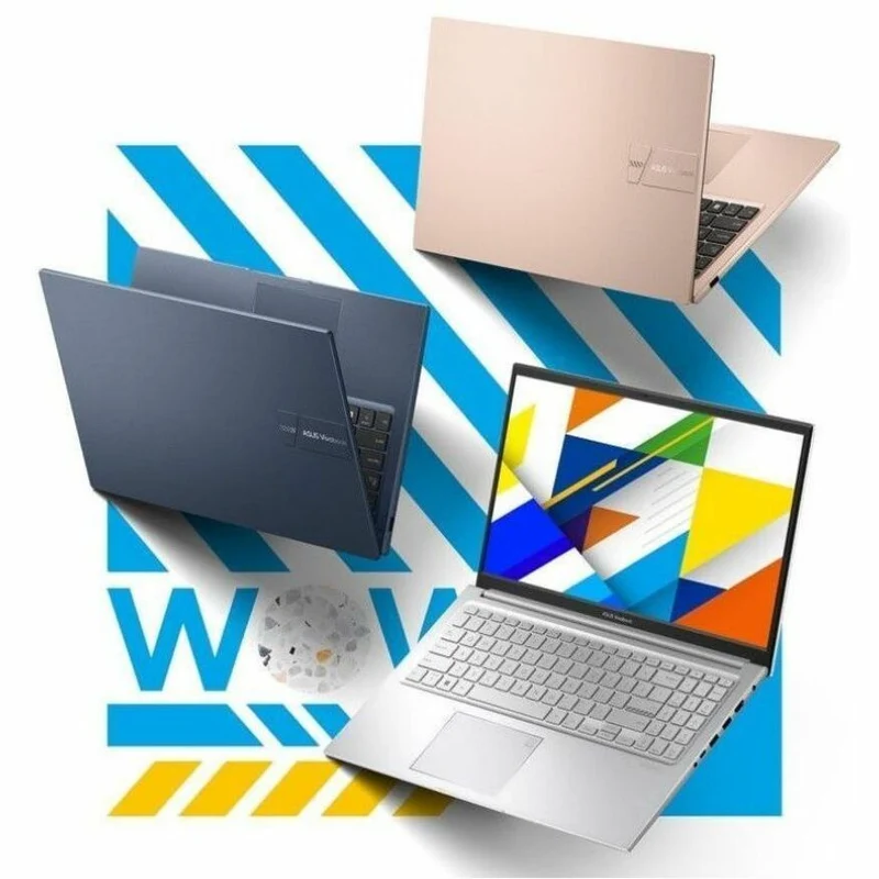 Asus VivoBook 15 X1504 X1504VA-AS71-CA Ordinateur portable à clapet 15.6 pouces - Full HD - Intel Core i7 13e génération i7-1355U - 16 Go - SSD 1 To - Bleu silencieux X1504VA-AS71-CA