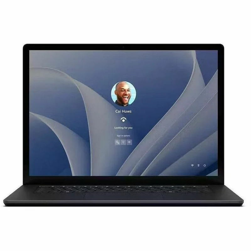 Ordinateur portable Microsoft Surface Laptop 6 15" avec écran tactile - Intel Core i5 - 8 Go - SSD 256 Go - Clavier anglais et français - Noir EP2-34480