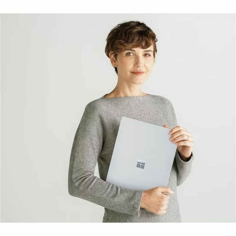 Ordinateur portable Microsoft Surface Laptop 6 13.5" avec écran tactile - Intel Core Ultra 7 - 16 Go - SSD 256 Go - Clavier anglais et français - Platinum EP2-34460