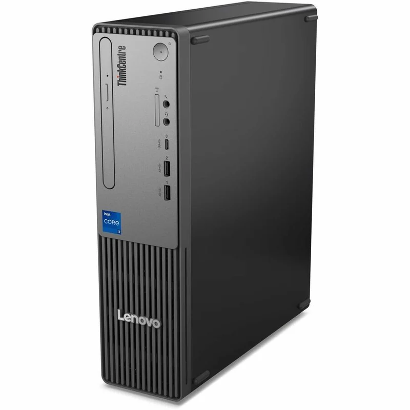 Ordinateur de bureau Lenovo ThinkCentre Neo 50s Gen 5 12XF000VCA - Intel Core i5 14e génération i5-14400 - 16 Go - SSD 256 Go - Compact - Gris, Noir 12XF000VCA
