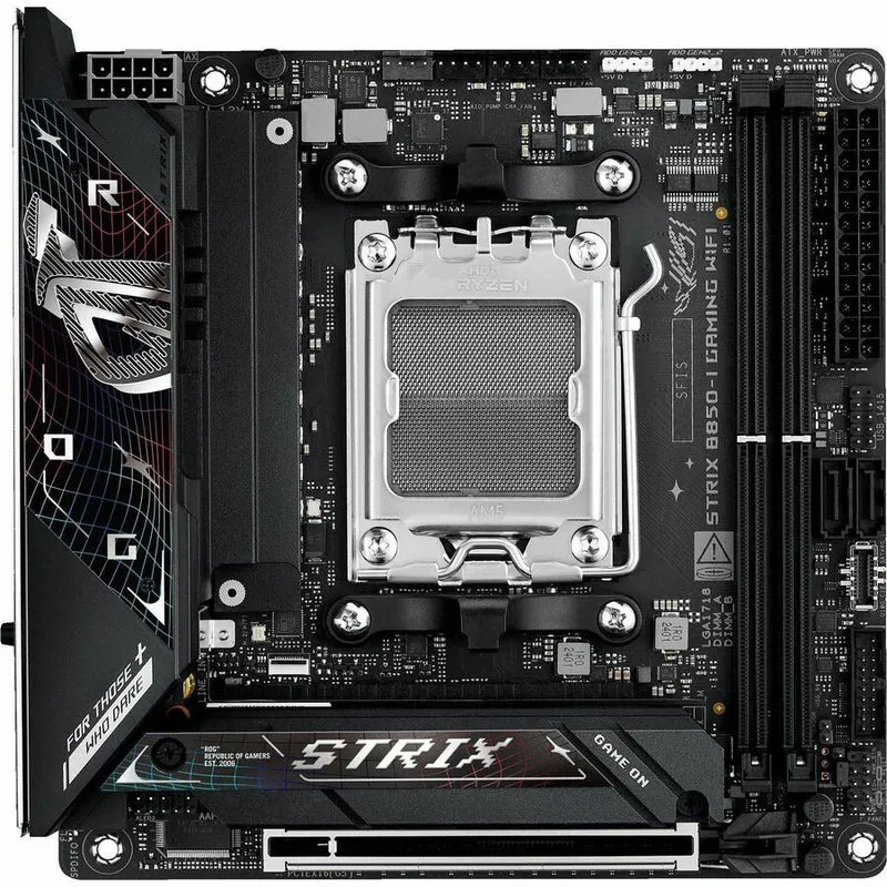 Carte mère gaming Asus ROG Strix B850-I GAMING WIFI - Chipset AMD B850 - Socket AM5 - Mini ITX
