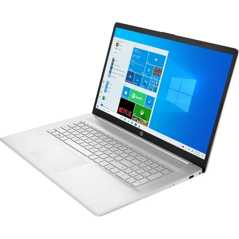 Ordinateur portable HP 17-cn0000 17-cn0020ca 17.3" - Full HD - 1920 x 1080 - Intel Core i3 11e génération i3-1125G4 Quad-core (4 cœurs) - 8 Go de RAM totale - 1 To HDD - 256 Go SSD - Argent naturel 2L7P7UA #ABL