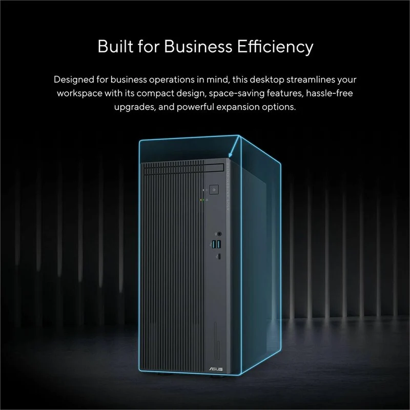Ordinateur de bureau Asus ExpertCenter P500MVC- P71SR-CB - Intel Core i7 13e génération i7-13620H - 16 Go - SSD 1 To - Mini-tour - Gris P500MVC- P71SR-CB