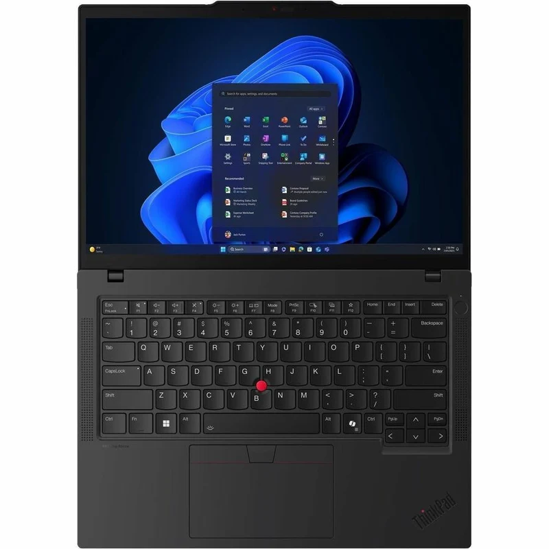 Ordinateur portable Lenovo ThinkPad T14 Gen 6 21QC006PUS 14" avec écran tactile - WUXGA - Intel Core Ultra 5 235U - Technologie vPro - 32 Go - SSD 512 Go - Clavier anglais - Noir 21QC006PUS
