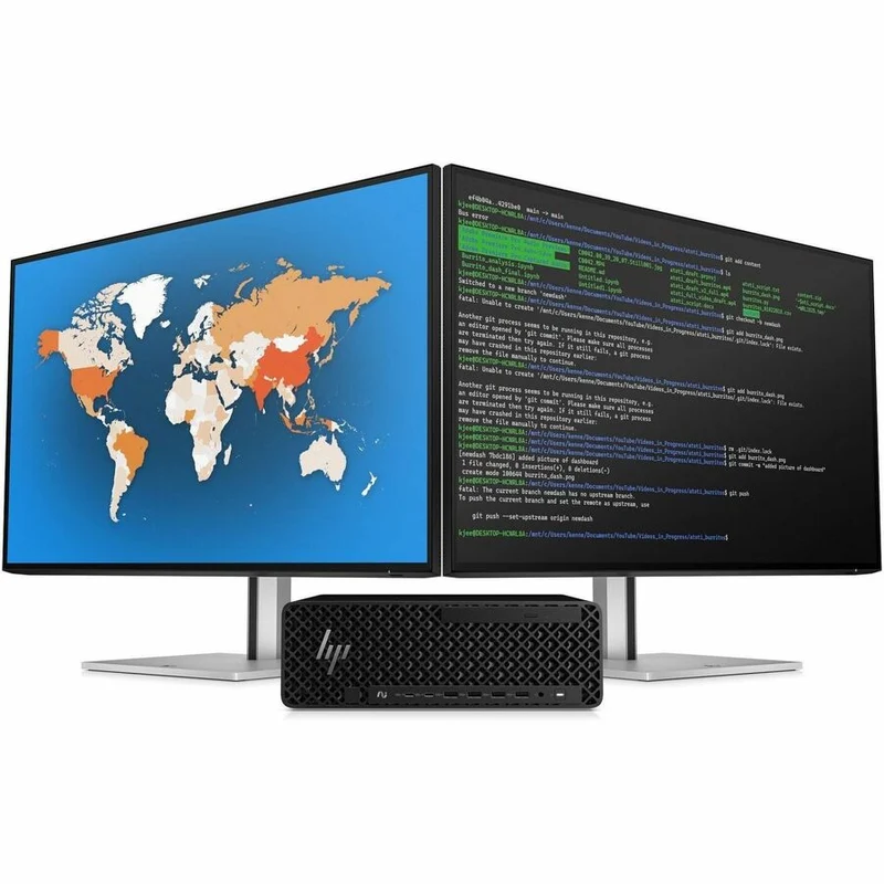 Station de travail HP Z2 G1i - Intel Core Ultra 5 235 - 16 Go - SSD 512 Go - Compact - Noir BW0Z4UT#ABA