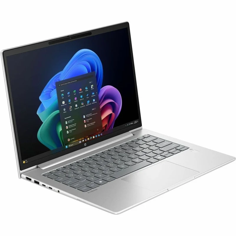 Ordinateur portable HP ProBook 4 G1q 14" Copilot+ - WUXGA - Qualcomm Snapdragon X X1-26-100 - 16 Go - SSD 512 Go - Clavier anglais - Argent Pike BG6J9UT#ABA