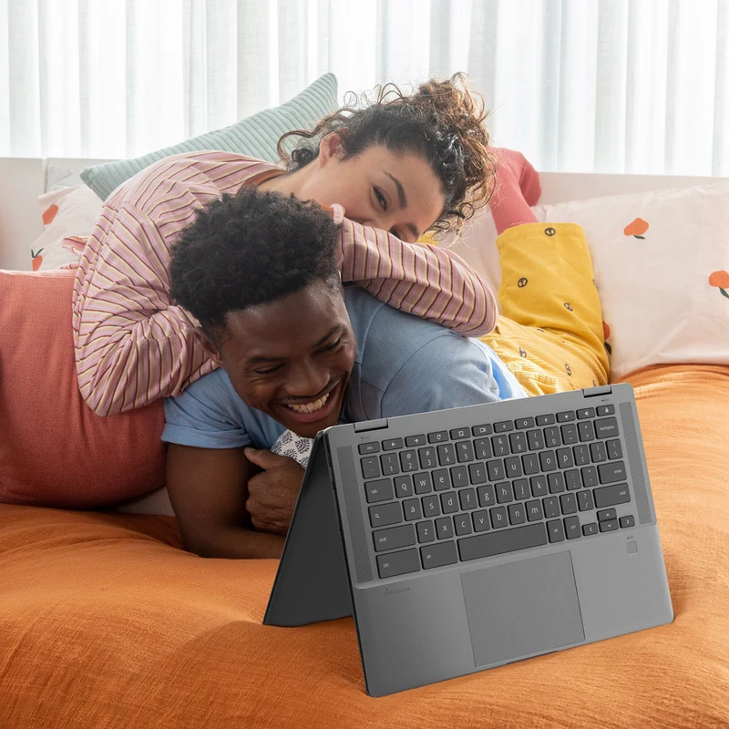Chromebook HP 14" à écran tactile - Full HD - 1920 x 1080 - Intel Core i5 11e génération i5-1135G7 Quad-core (4 cœurs) - 8 Go de RAM - SSD 256 Go - Argent minéral 2L7L8UA#ABL