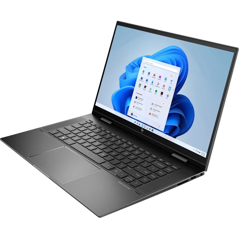 Ordinateur portable à écran tactile HP Envy 15.6" - Full HD - 1920 x 1080 - AMD Ryzen 5 5500U Hexa-core (6 cœurs) - 8 Go de RAM totale - 1 To SSD - Nightfall Black 378U1UA#ABL