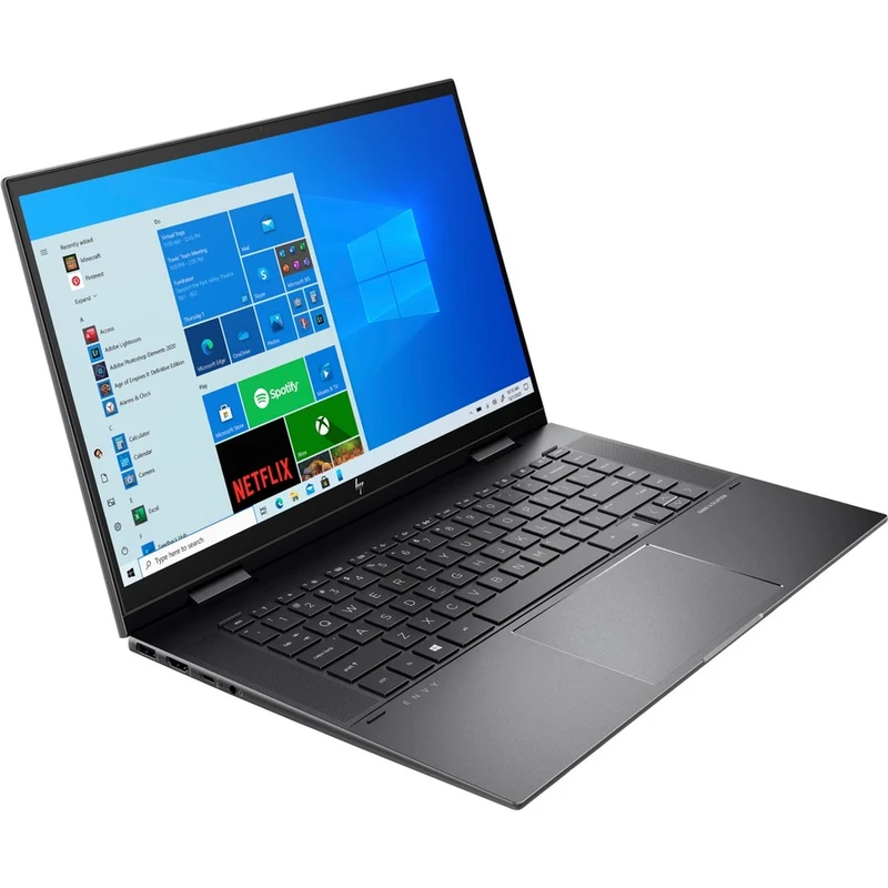 Ordinateur portable à écran tactile HP Envy 15.6" - Full HD - 1920 x 1080 - AMD Ryzen 5 5500U Hexa-core (6 cœurs) - 8 Go de RAM totale - 1 To SSD - Nightfall Black 378U1UA#ABL