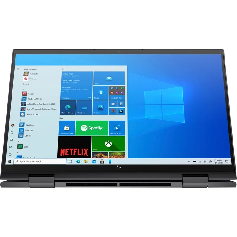 Ordinateur portable à écran tactile HP Envy 15.6" - Full HD - 1920 x 1080 - AMD Ryzen 5 5500U Hexa-core (6 cœurs) - 8 Go de RAM totale - 1 To SSD - Nightfall Black 378U1UA#ABL