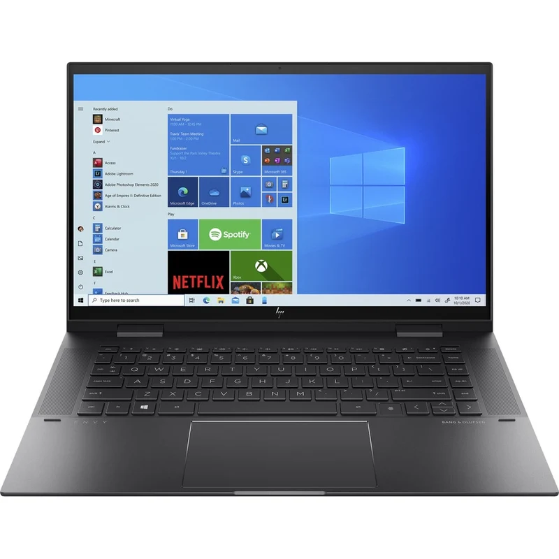 Ordinateur portable à écran tactile HP Envy 15.6" - Full HD - 1920 x 1080 - AMD Ryzen 5 5500U Hexa-core (6 cœurs) - 8 Go de RAM totale - 1 To SSD - Nightfall Black 378U1UA#ABL