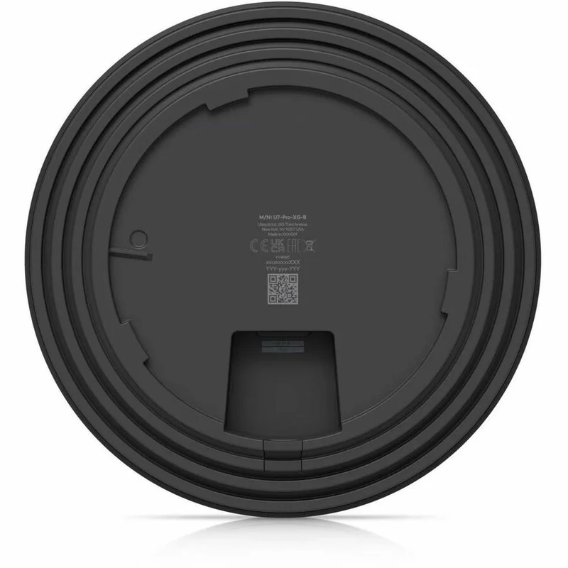 Point d'accès sans fil Ubiquiti U7 Pro XG tribande Wi-Fi 7 IEEE 802.11n/ac/ax/be/v/r/k 5.80 Gbit/s - Noir U7-Pro-XG-B