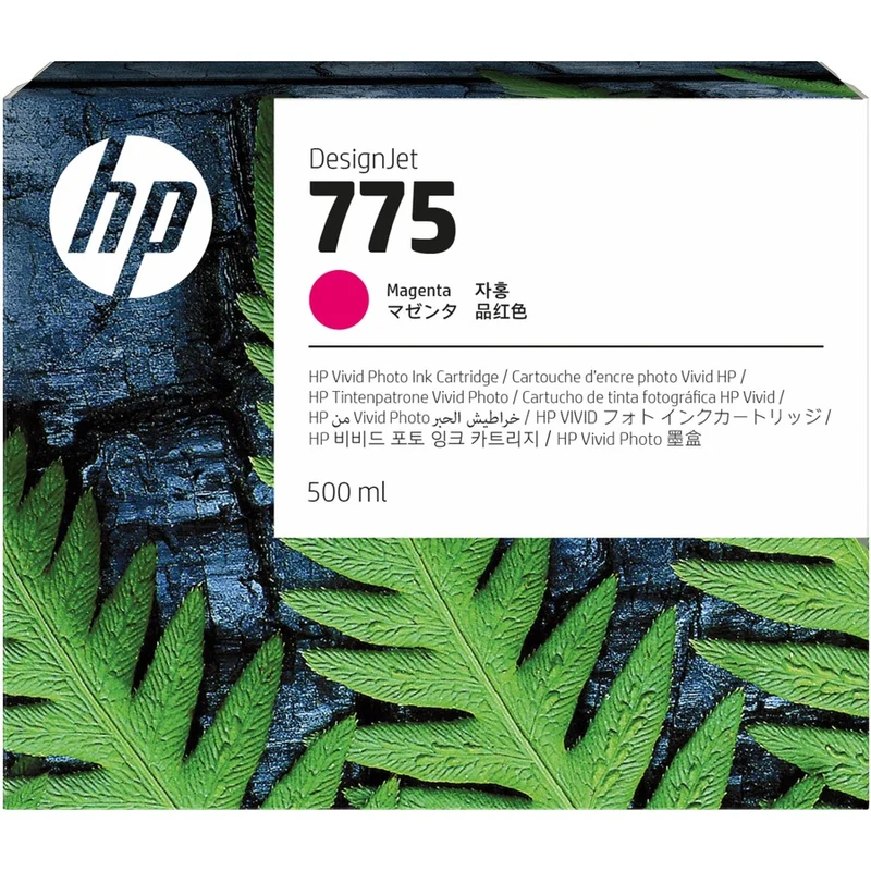 Cartouche d'encre à jet d'encre d'origine HP 775 - Pack magenta 1XB18A