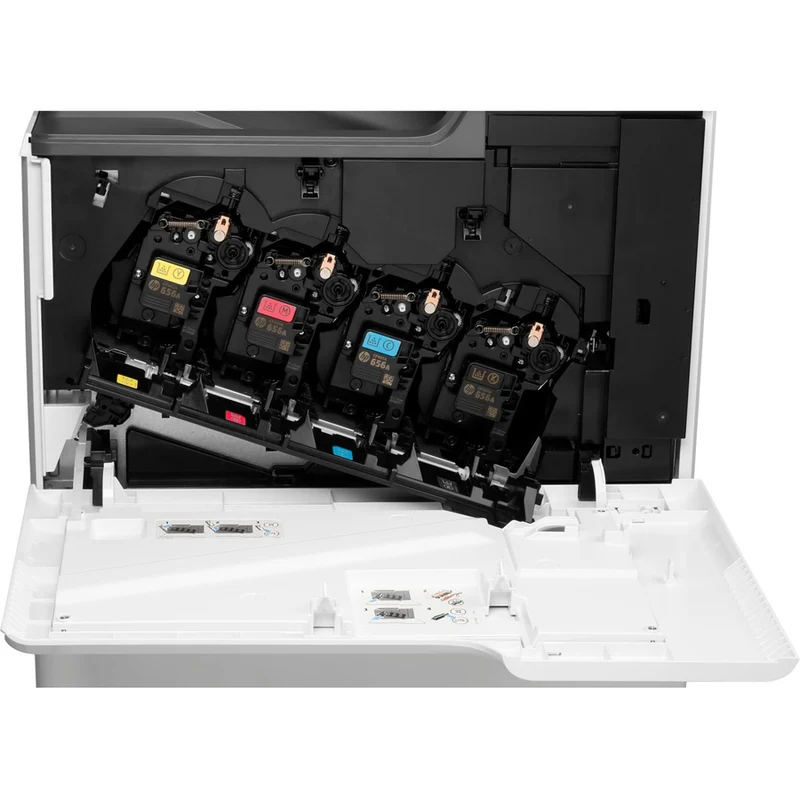 Imprimante multifonction laser HP LaserJet M681 M681dh - Copieur/scanner couleur - 50 ppm en monochrome/50 ppm en couleur - Impression 1200 x 1200 - Impression recto verso automatique - 100000 650 pages par mois - 600 feuilles - Entrée - Scanner couleur - 8 numérisations optiques - Gigabit Ethernet J10AXNUMXA#BGJ