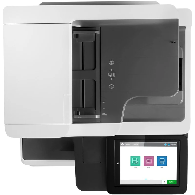 Imprimante multifonction laser HP LaserJet M681 M681dh - Copieur/scanner couleur - 50 ppm en monochrome/50 ppm en couleur - Impression 1200 x 1200 - Impression recto verso automatique - 100000 650 pages par mois - 600 feuilles - Entrée - Scanner couleur - 8 numérisations optiques - Gigabit Ethernet J10AXNUMXA#BGJ