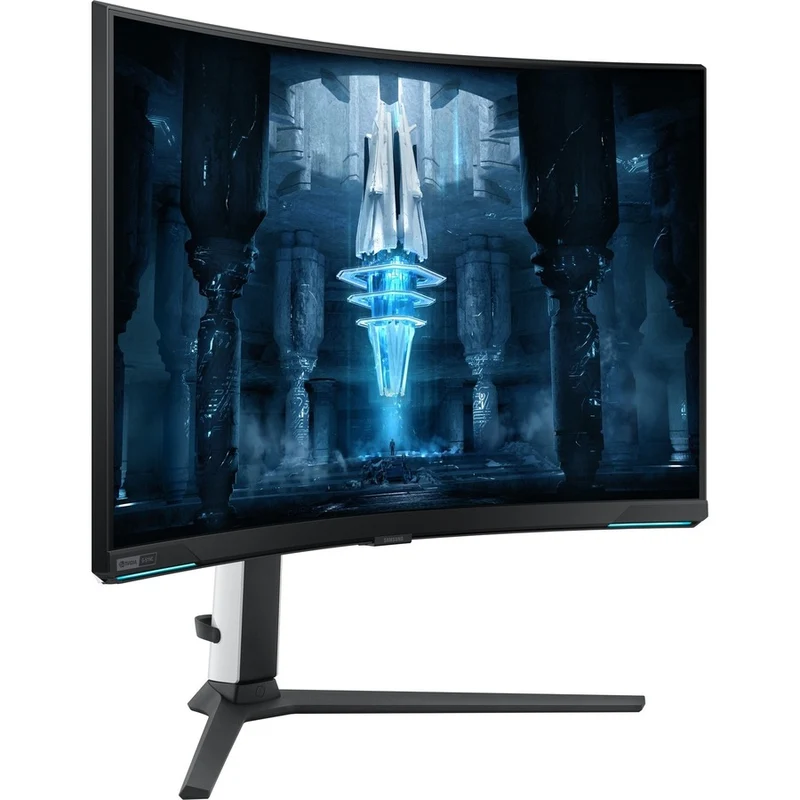 Samsung Odyssey Neo G8 S32BG852NN Moniteur LCD de jeu Quantum Mini LED à écran incurvé 32K UHD 4" - 16:9 - Blanc, Noir LS32BG852NNXGO