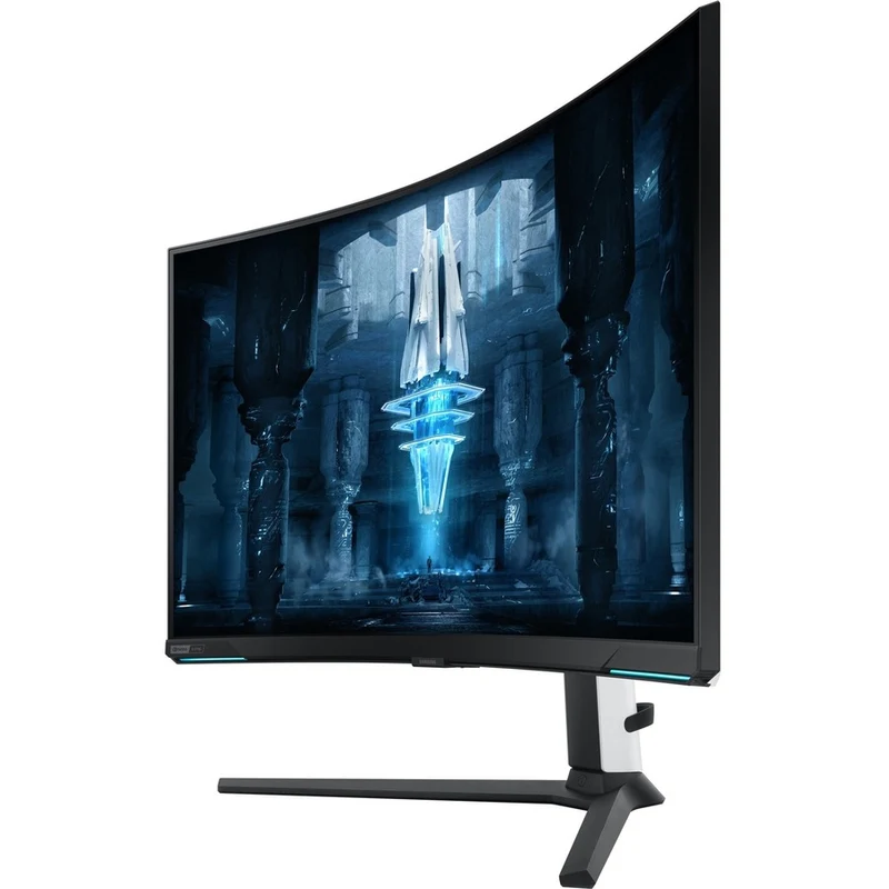 Samsung Odyssey Neo G8 S32BG852NN Moniteur LCD de jeu Quantum Mini LED à écran incurvé 32K UHD 4" - 16:9 - Blanc, Noir LS32BG852NNXGO